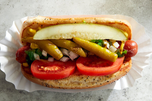 Chicago Style Hot Dog Recipe