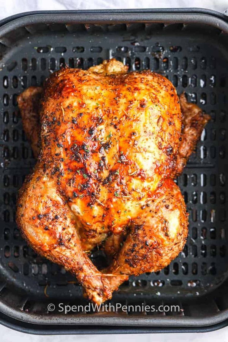 Air Fryer Whole Chicken Recipe: Crispy, Juicy, and Quick