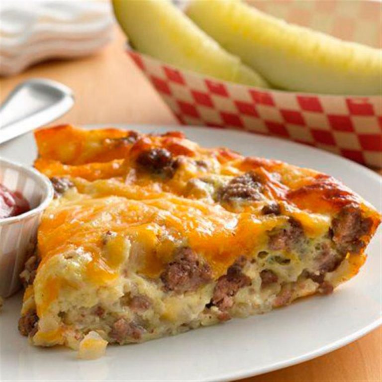Cheeseburger Pie Recipe: Simple Ingredients and Nutritional Benefits