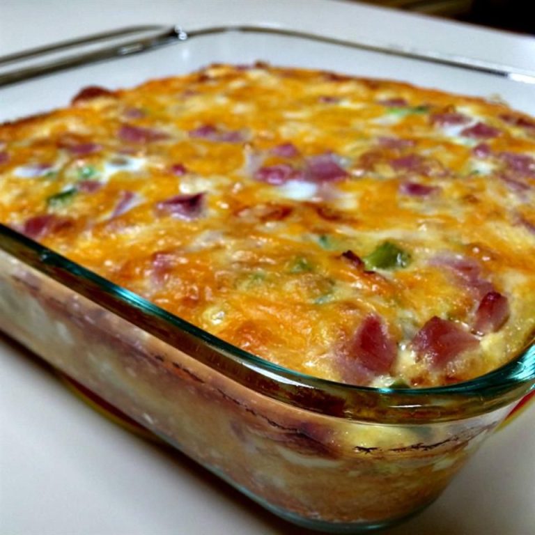 Wake Up Casserole with Canadian Bacon: Perfect Breakfast Recipe