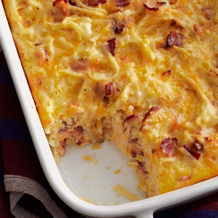 Cheesy Amish Breakfast Casserole Recipe: A Flavorful Start to Your Day