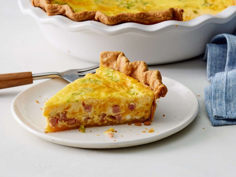 Creamy Ham And Cheese Quiche Recipe for Any Meal