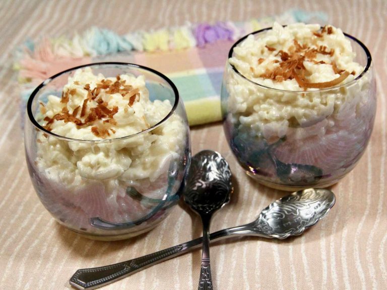 Kozy Creamy Coconut Rice Pudding Recipe