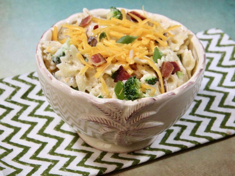 Bow Tie Cowboy Pasta Salad Recipe for Picnics and BBQs