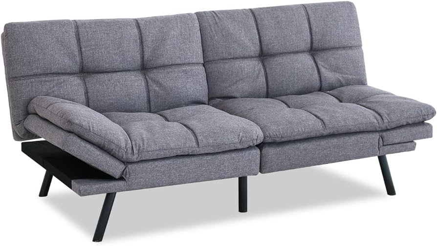 9 Best Futons for Comfort and Style in Small Spaces