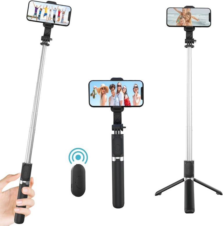 Top 9 Best Selfie Sticks with Bluetooth for Travel, Sports & Innovation in 2024