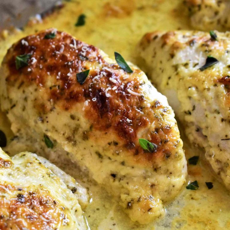 Creamy Baked Asiago Chicken Breasts Recipe for All Dietary Needs