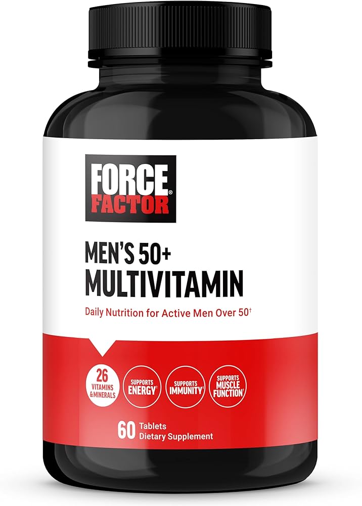 9 Best Vitamins for Men Over 50: Boost Bone Health, Immunity, and Vitality