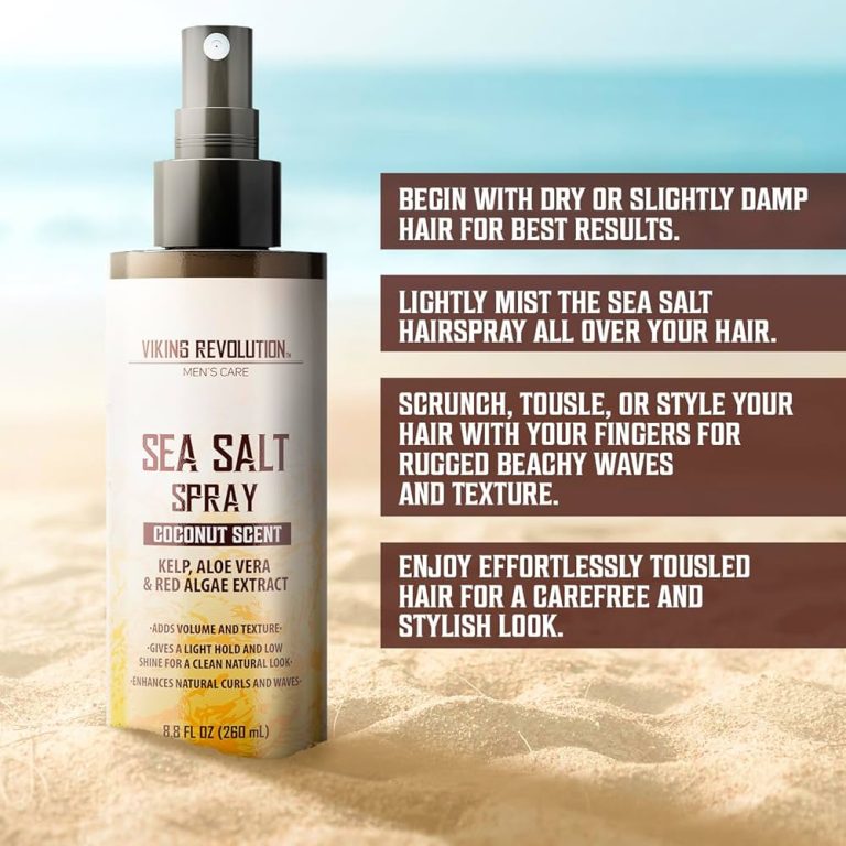 9 Best Sea Salt Sprays for Men: Get Effortless Beach Waves and Added Volume