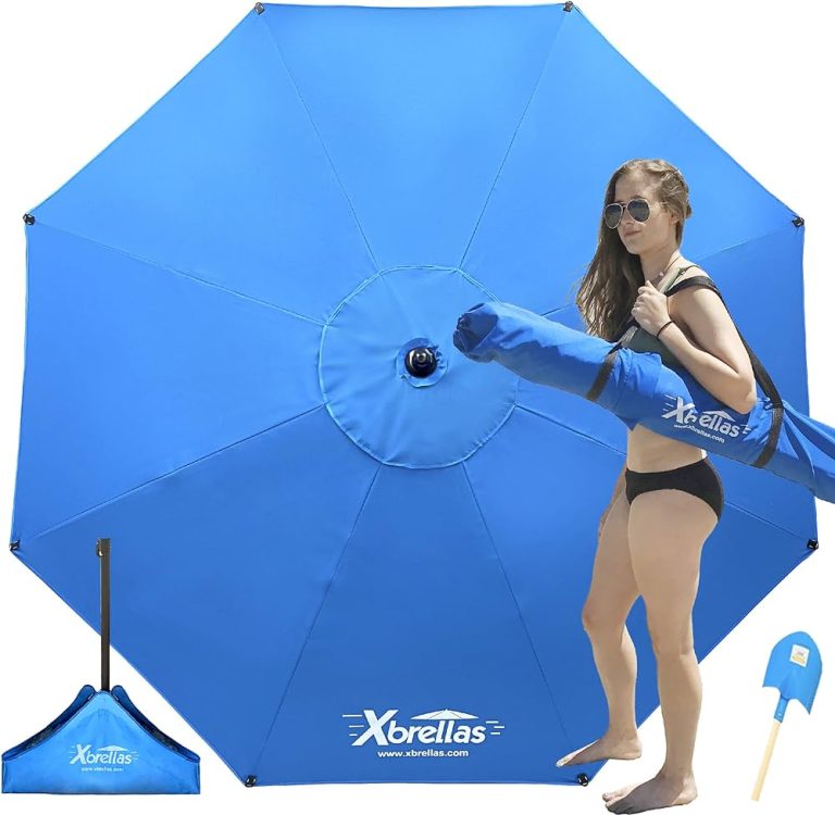 9 Best Beach Umbrellas for Wind: Durable, Sturdy, and UV-Protected Choices