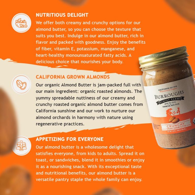 9 Best Almond Butters: Creamy, Crunchy, Organic, and Kid-Friendly Options