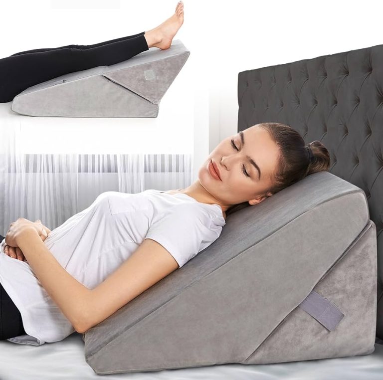 9 Best Wedge Pillows for Pain Relief, Acid Reflux, and Better Sleep