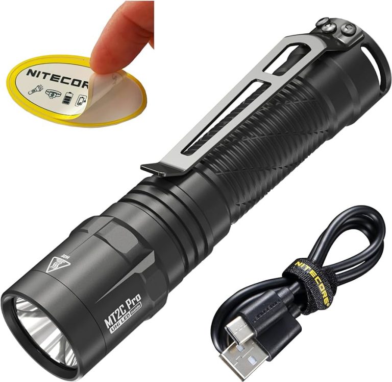 9 Best Flashlights for Every Need: Tactical, Outdoor, UV, Keychain, and Hand-Crank Options