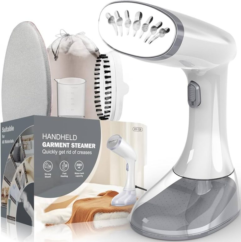 9 Best Handheld Clothes Steamers for Quick and Easy Wrinkle Removal