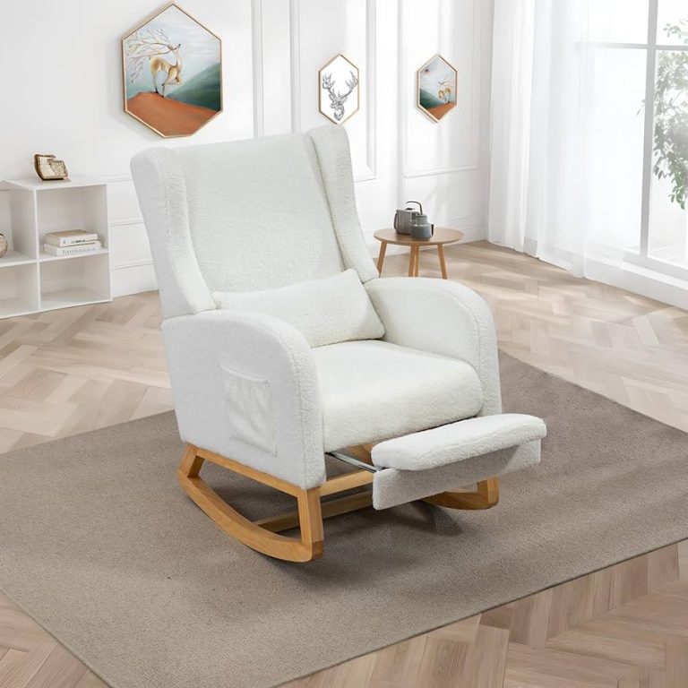 9 Best Rocking Chairs for Nursery: Cozy, Eco-Friendly, and Space-Saving Options