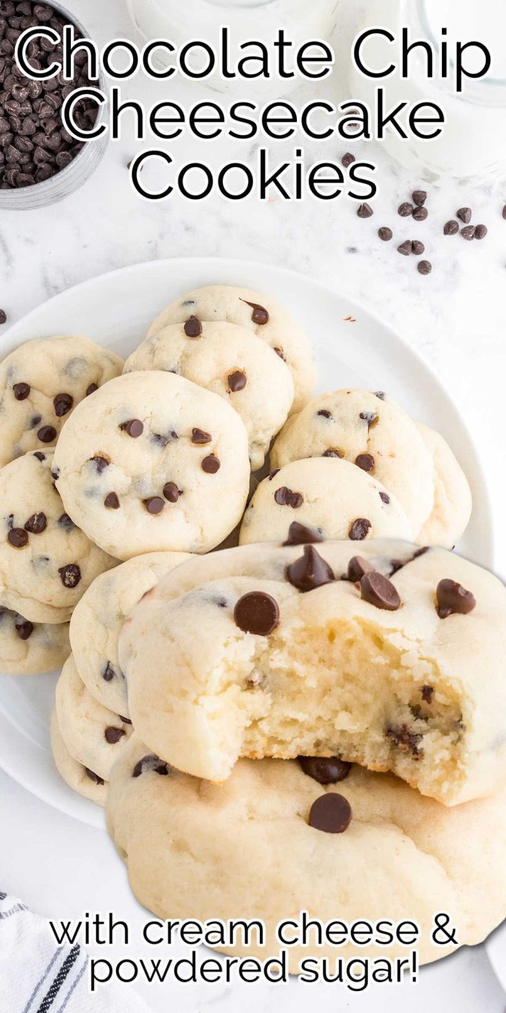 Cream Cheese Chocolate Chip Cookies Recipe: Soft, Tangy, and Irresistible