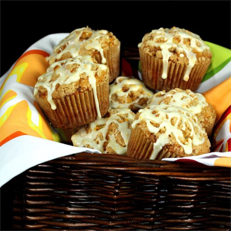 Cinnamon Streusel Orange Muffins Recipe