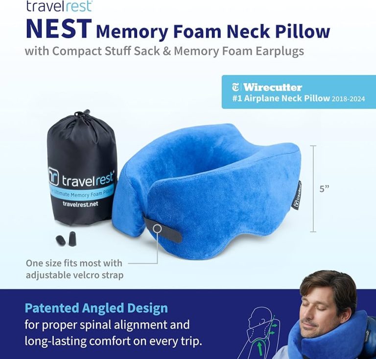 9 Best Airplane Neck Pillows for Seamless Travel Comfort in 2024