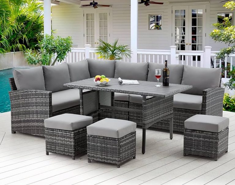 9 Best Patio Furniture Sets for Stylish and Functional Outdoor Spaces