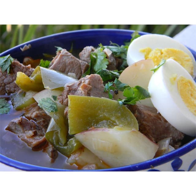Ajiaco Beef and Pepper Stew: A Traditional Recipe from Colombia, Cuba, and Peru