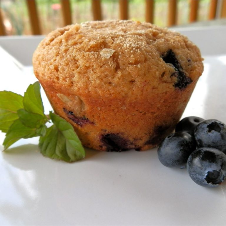 Wheat Blueberry Muffins Recipe