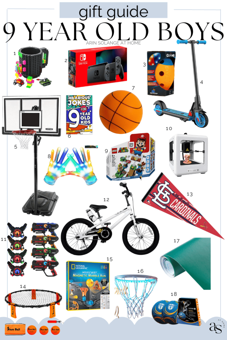 9 Best Gifts for 9-Year-Old Boys: Top Toys, Gadgets, and Books They’ll Love