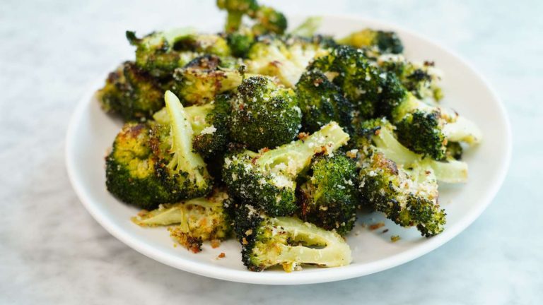 Panko Parmesan Roasted Broccoli Recipe