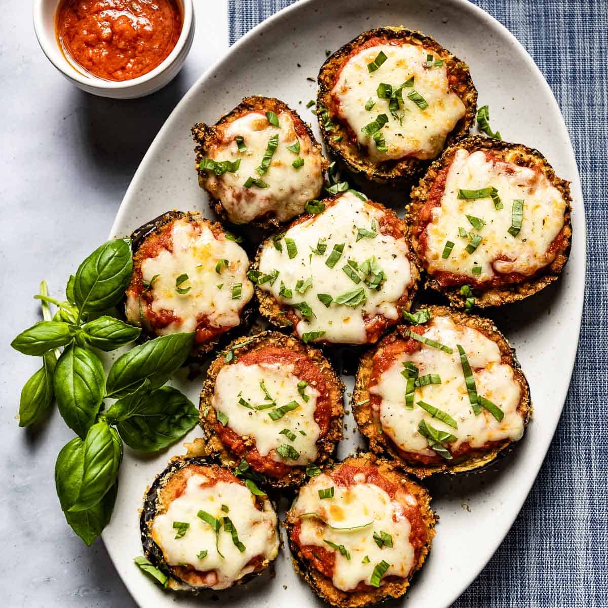 Air Fryer Eggplant Parmesan Recipe | Low-Fat & Delicious