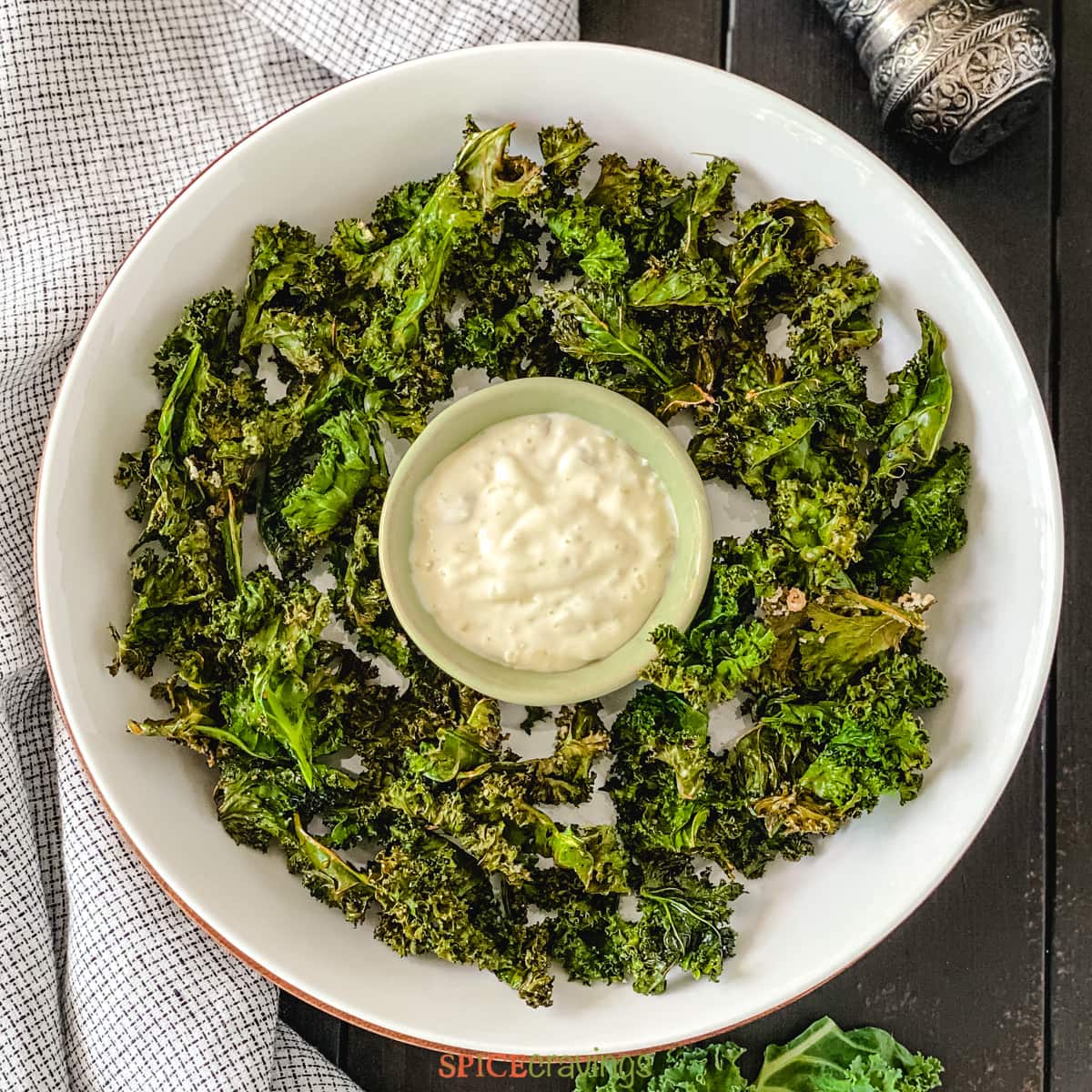 Air Fried Kale Chips