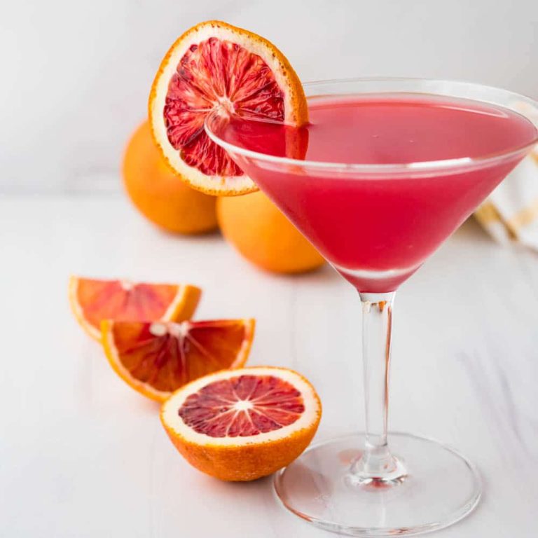 Blood Orange Martini Recipe: Perfect Pairings and Variations for Every Occasion