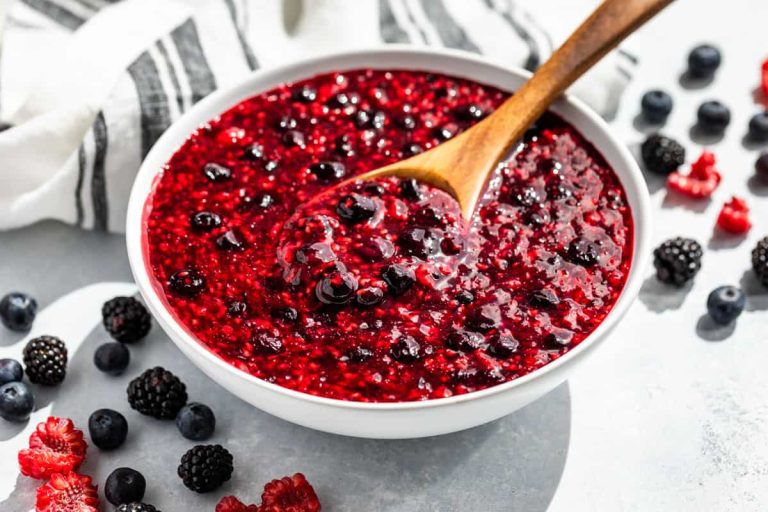Nutritious Blueberry Sauce Recipe