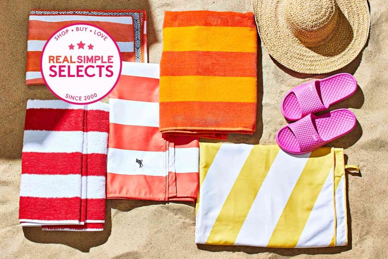 9 Best Beach Towels for Comfort, Style, and Durability This Summer