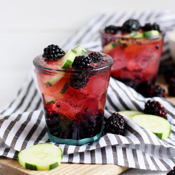 Blackberry Cucumber Vodka Tonic Recipe