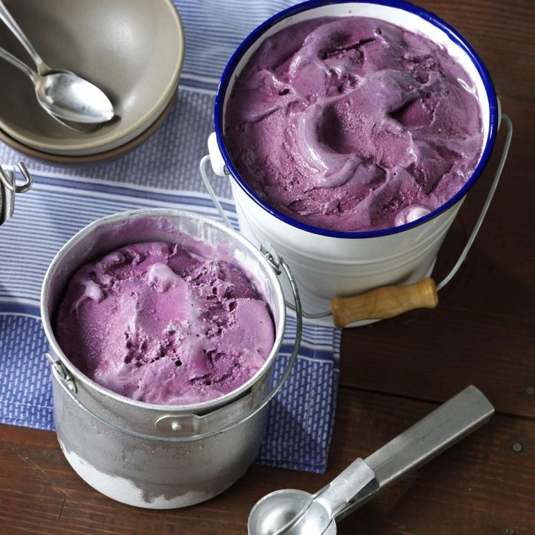 Blueberry Ice Cream: Recipes, Brands, and Health Tips