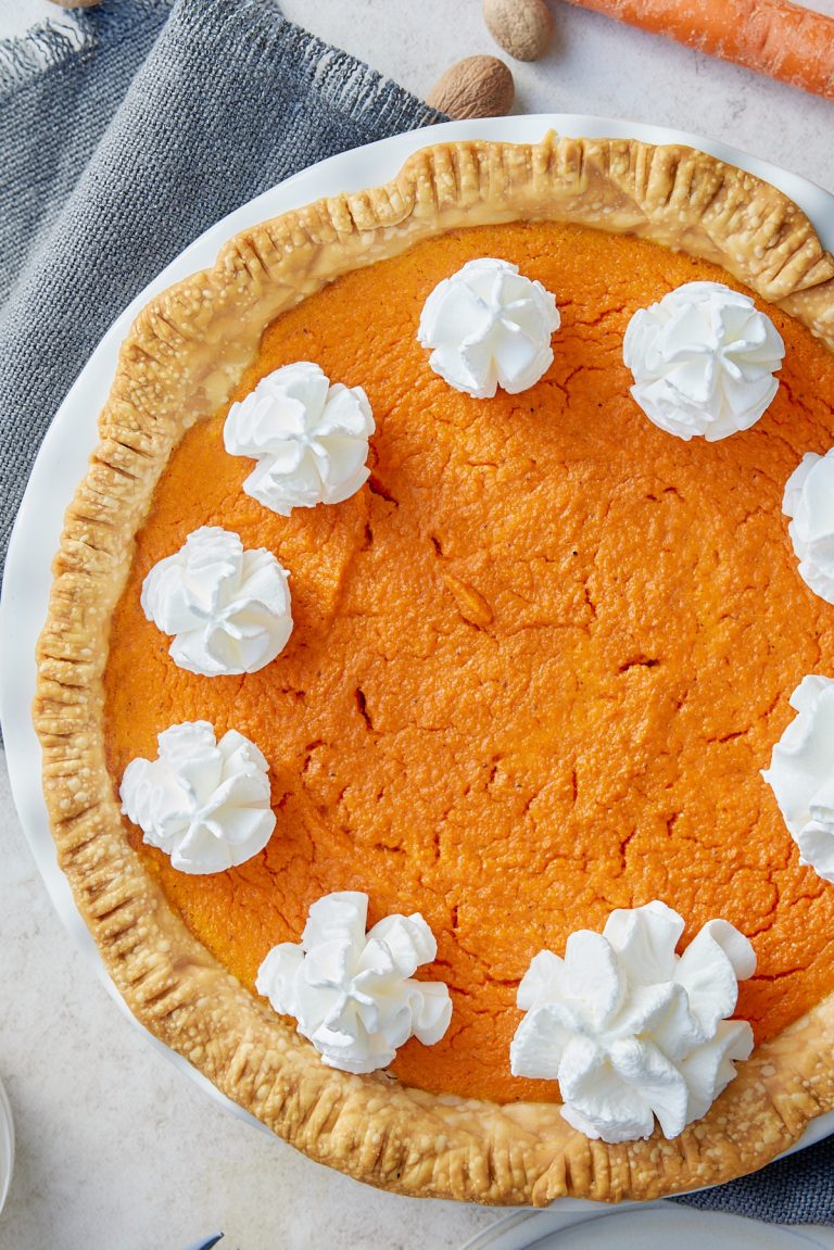 Delicious Carrot Pie Recipe