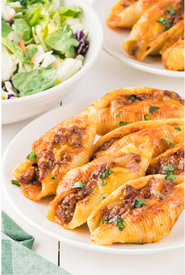 Taco Stuffed Shells: A Delicious Fusion of Italian Pasta and Mexican Flavor