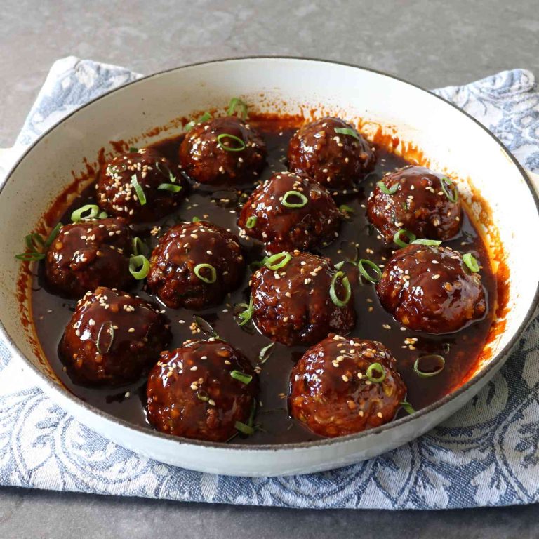 Korean Barbecue Style Meatballs: Recipe, Tips, and Nutritional Benefits