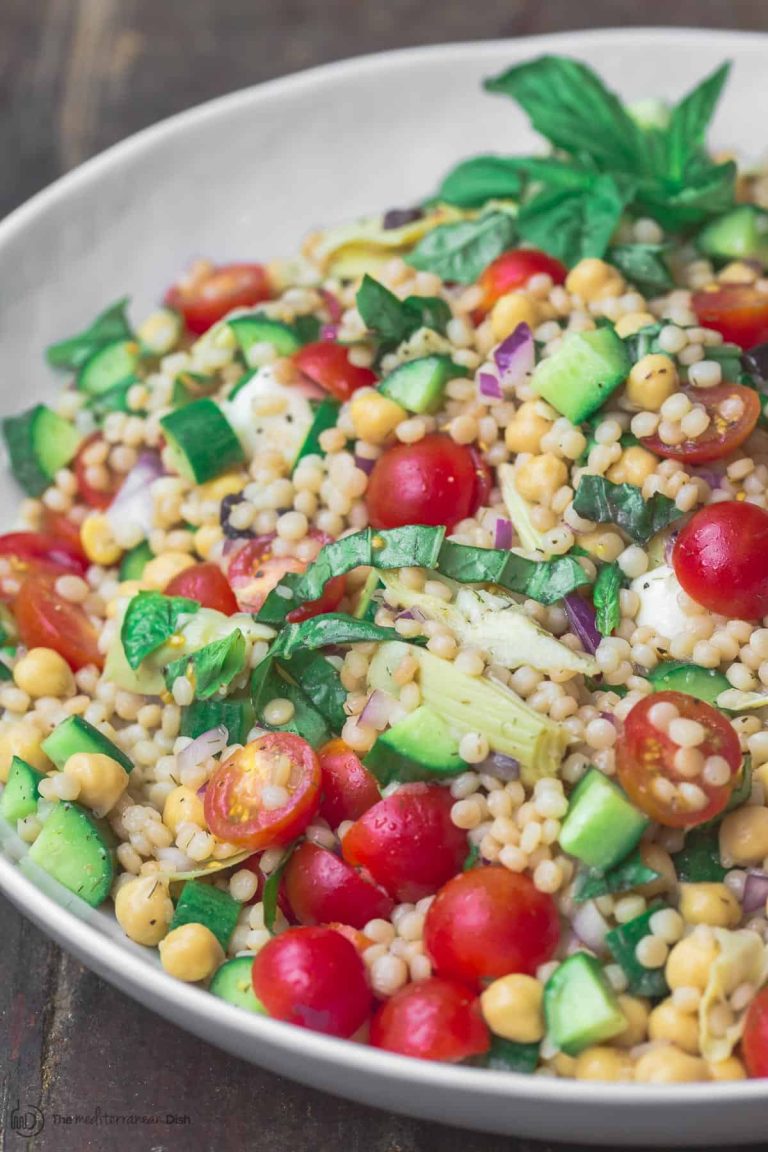 Pearl Couscous Salad Recipe with Variations and Serving Tips