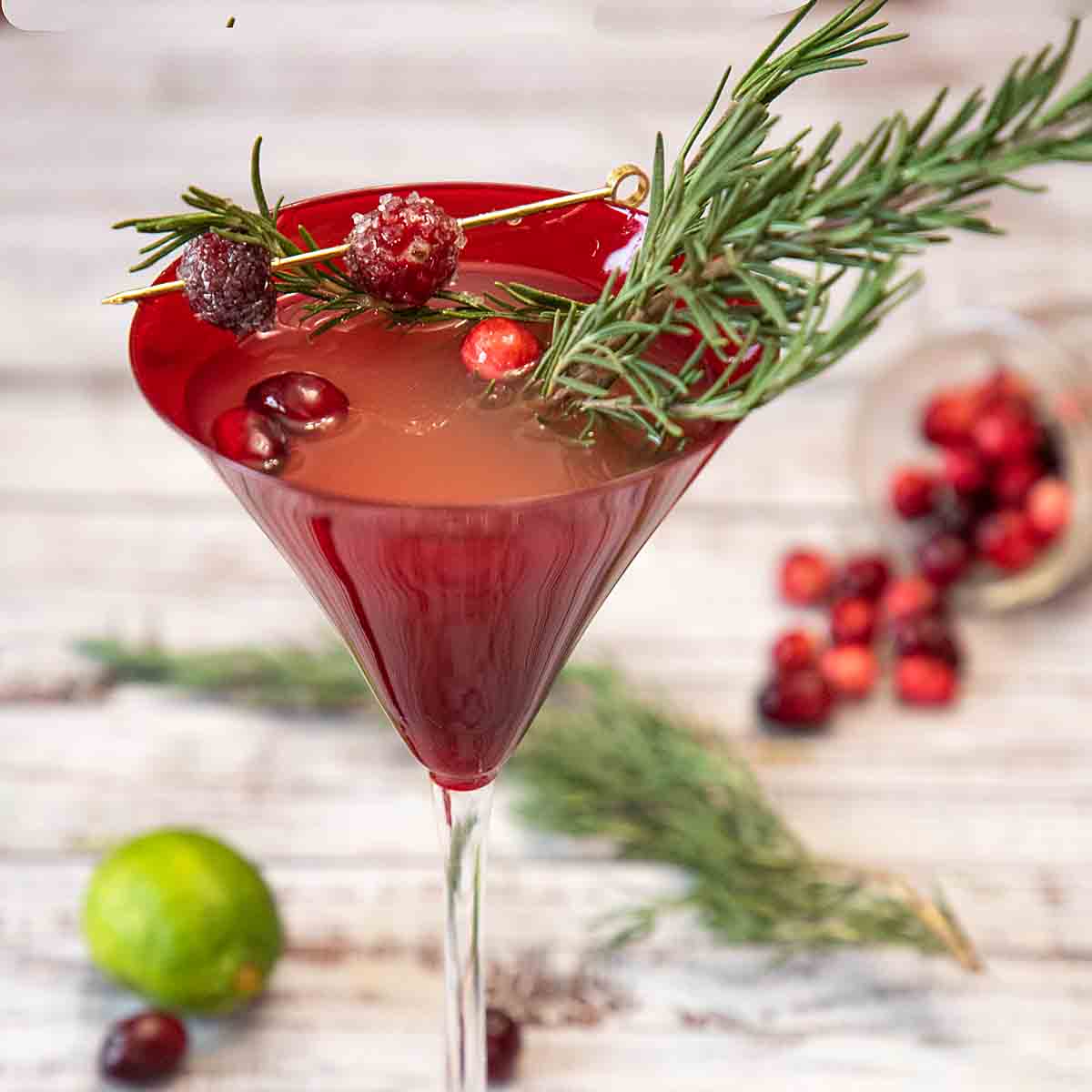 Cranberry Martini