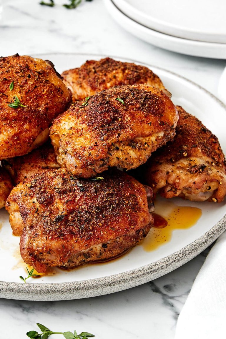Skinless Fried Chicken Thighs: Quick & Healthy Recipe with Serving Tips