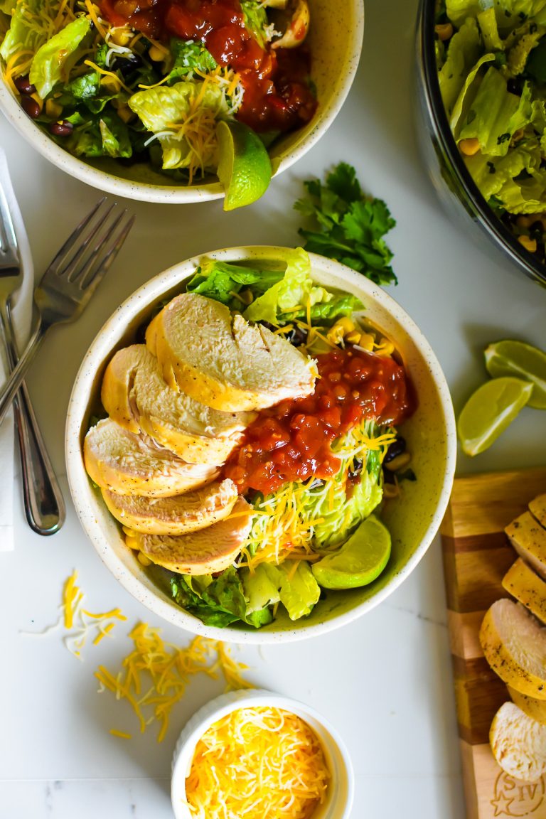 Spicy Southwest Chopped Salad With Salsa Verde Recipe for a Flavorful Meal