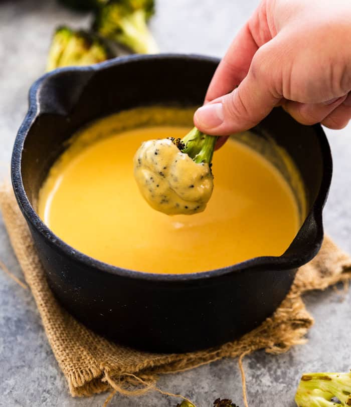 Veggies: Easy Cheese Sauce for Broccoli and Cauliflower