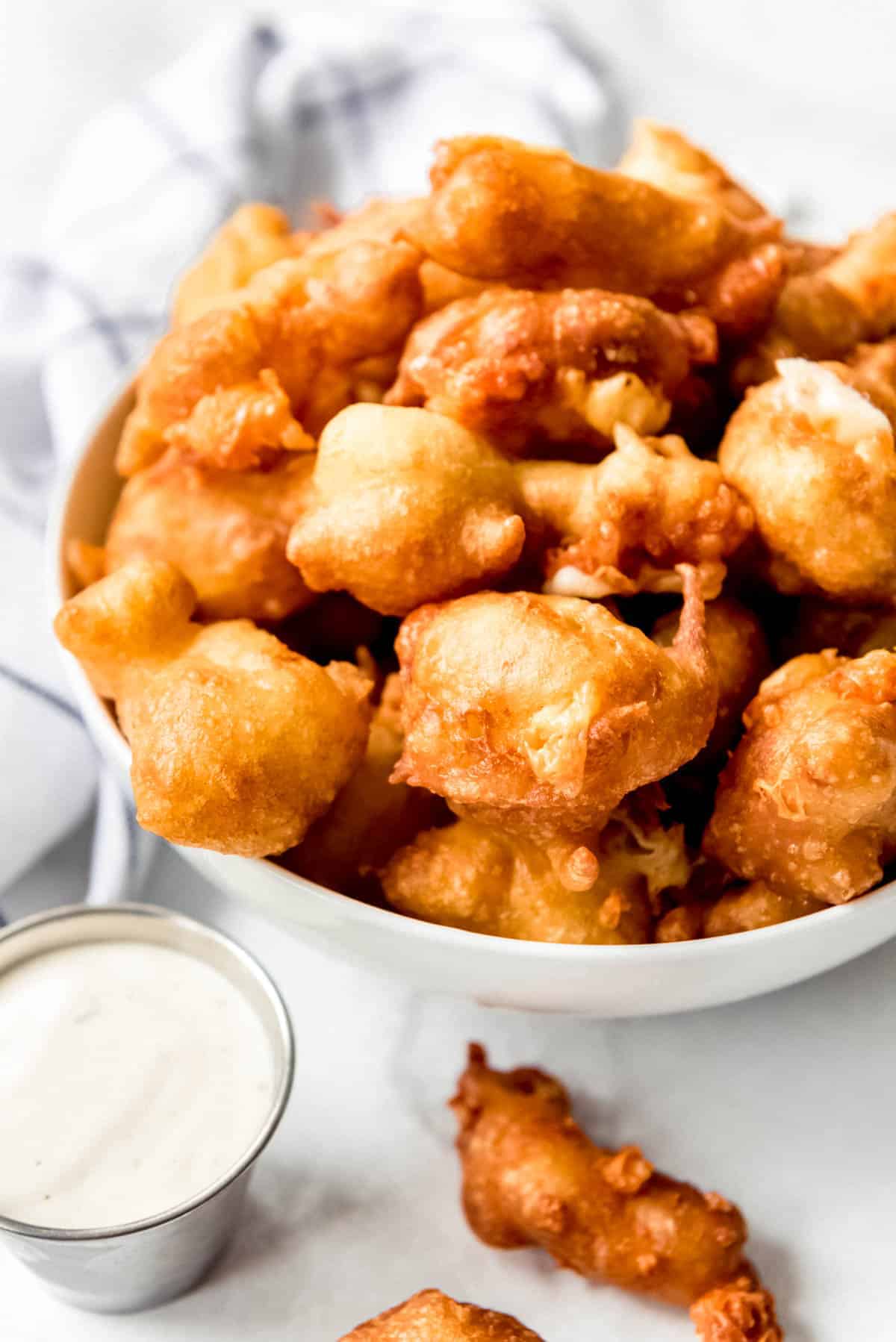 Depp fried cheese curd