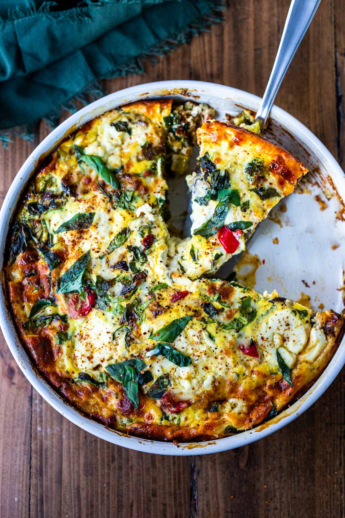 Spinach And Potato Frittata Recipe: Nutritious, Versatile & Easy to Make