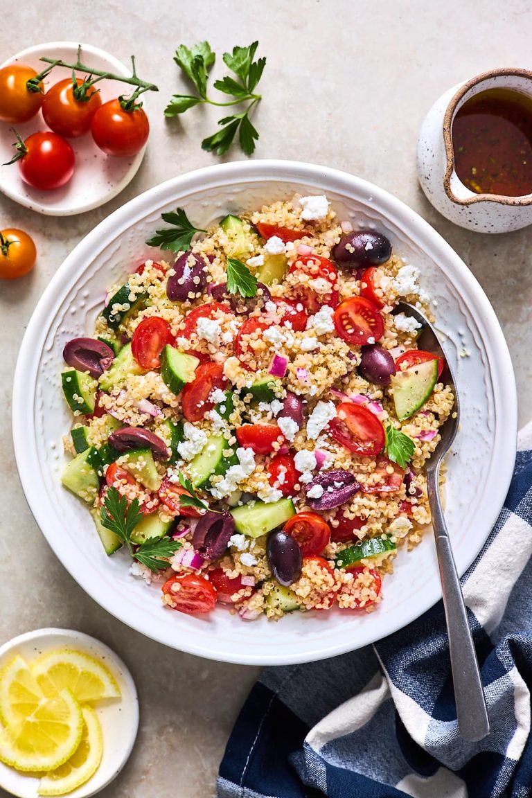Greek Quinoa Salad Recipe: Healthy, Delicious, and Easy to Make