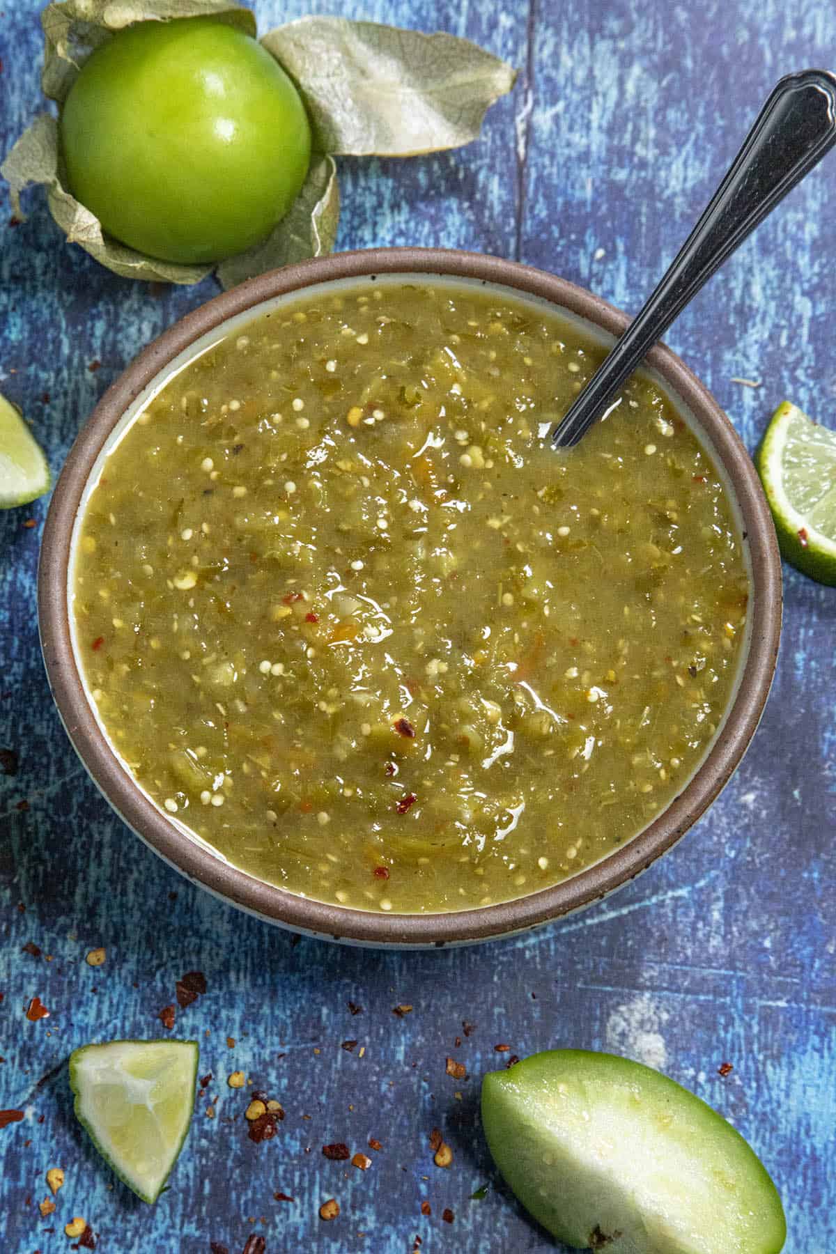 Green Enchilada Sauce With Tomatillos