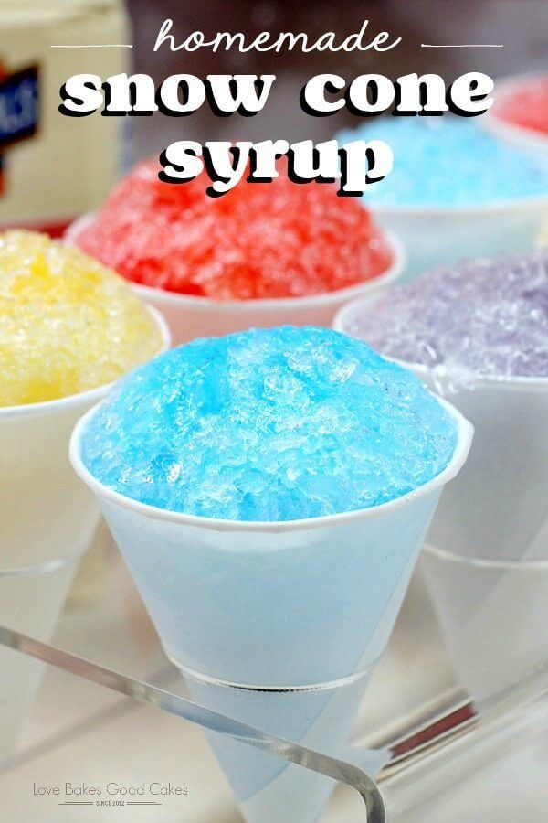 Snow Cone Syrup: Flavors, Brands, and DIY Recipes