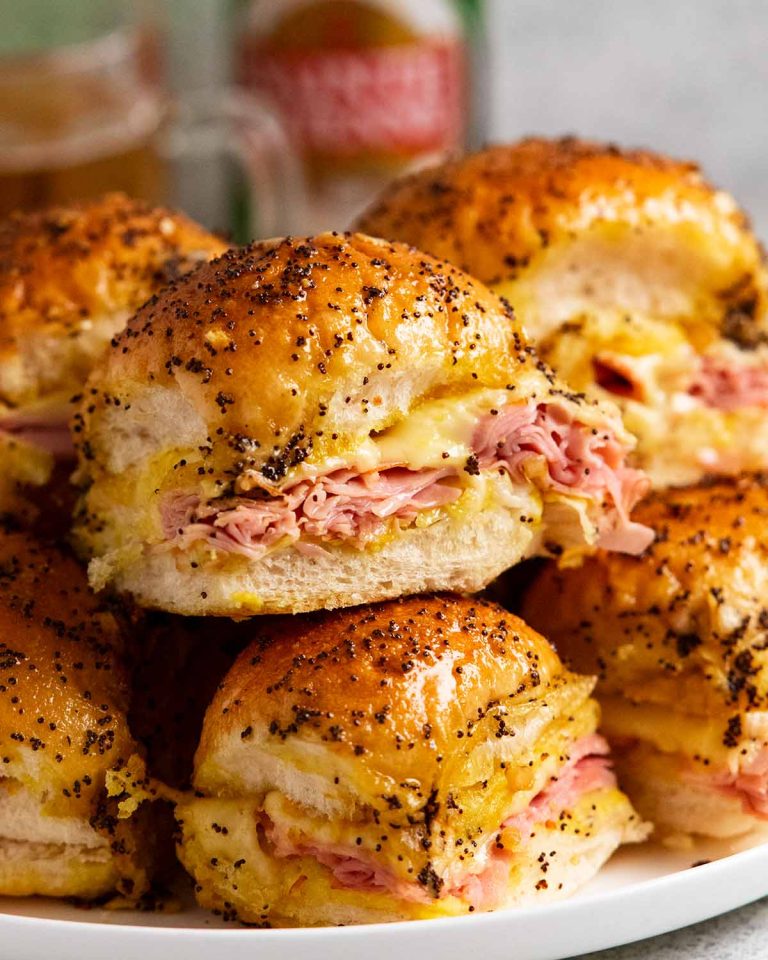 Ham And Cheese Party Sandwiches: The Perfect Crowd-Pleaser for Any Gathering
