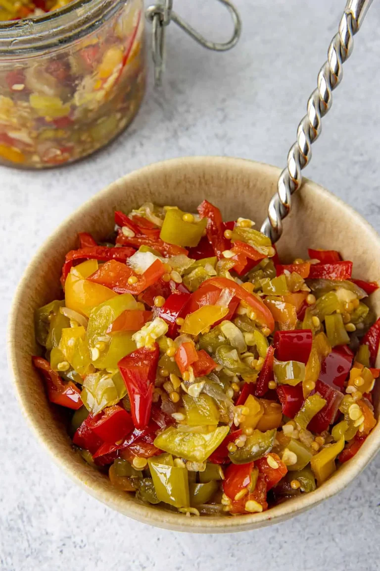 Spicy Pepper Relish: Easy Homemade Recipe and Health Benefits