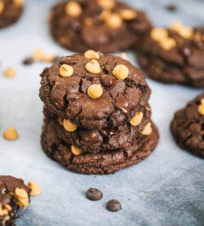Double Peanut Double Chocolate Chip Cookies Recipe for Perfectly Chewy Treats